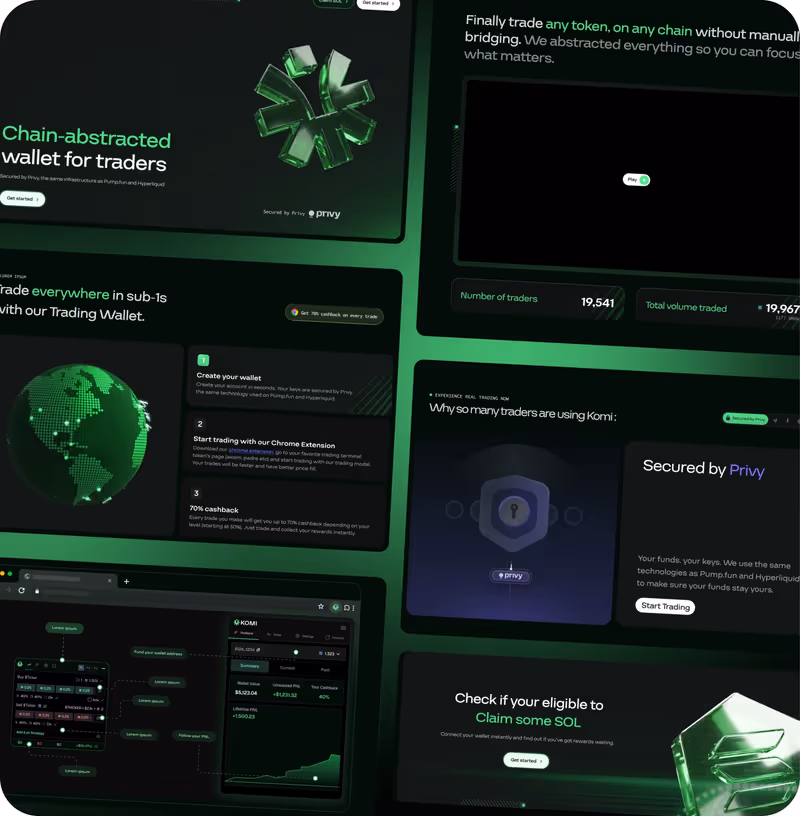 Projet Komi réalisé par Design Elite