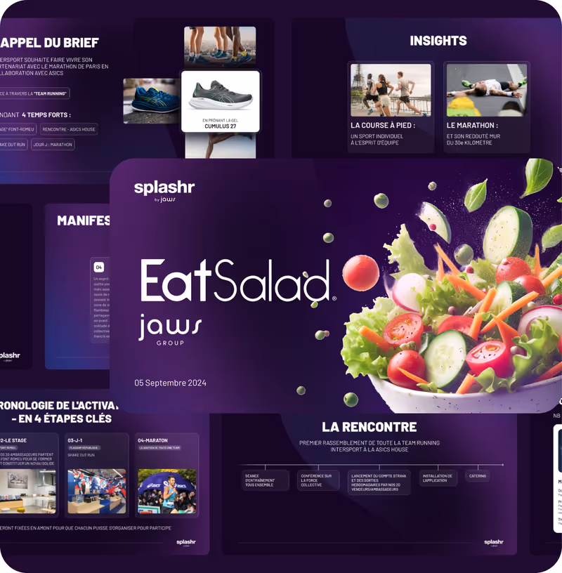 Projet Jaws Group réalisé par Design Elite
