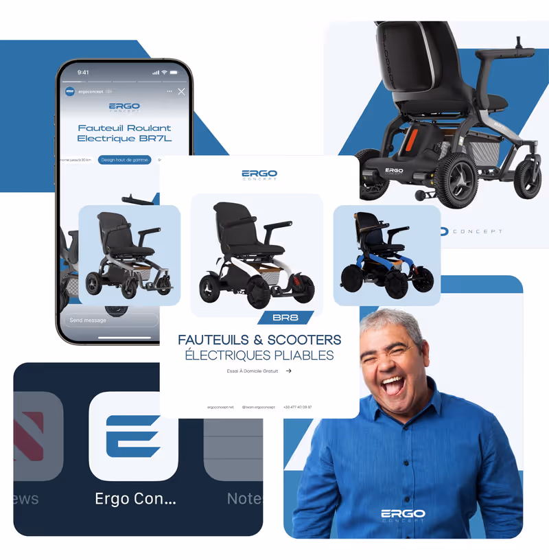 Projet Ergo Concept réalisé par Design Elite