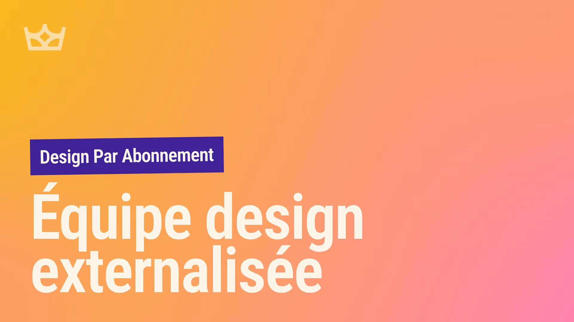 Vignette de l'article : Équipe design externalisée
