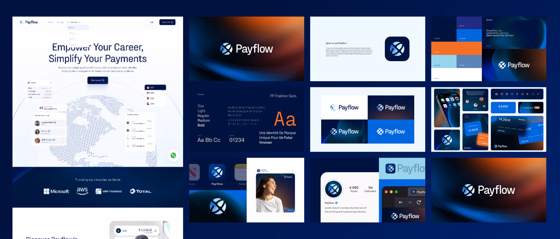 Image d'en-tête du cas client Payflow par Design Elite