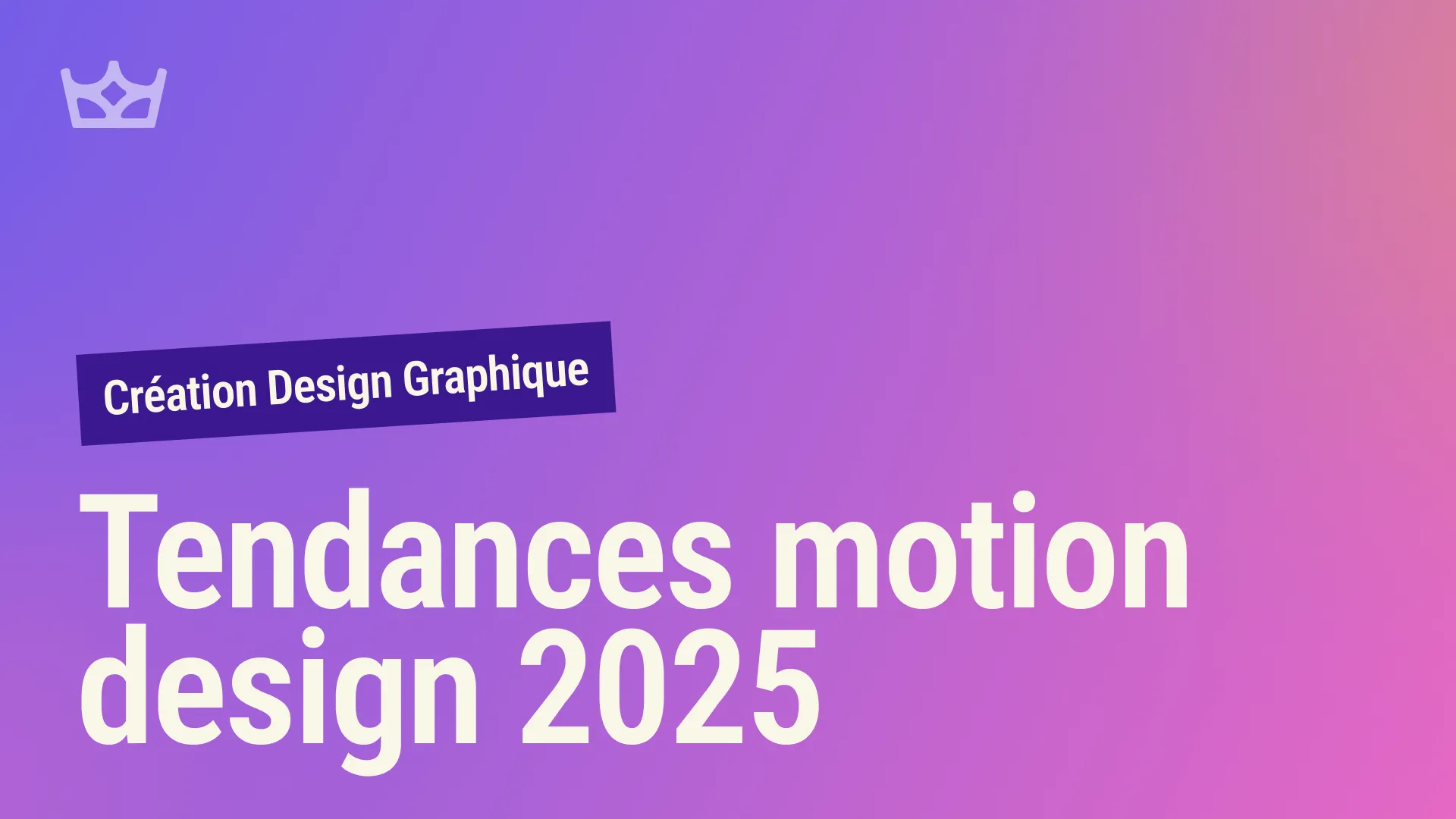 Vignette de l'article : Tendances motion design 2025