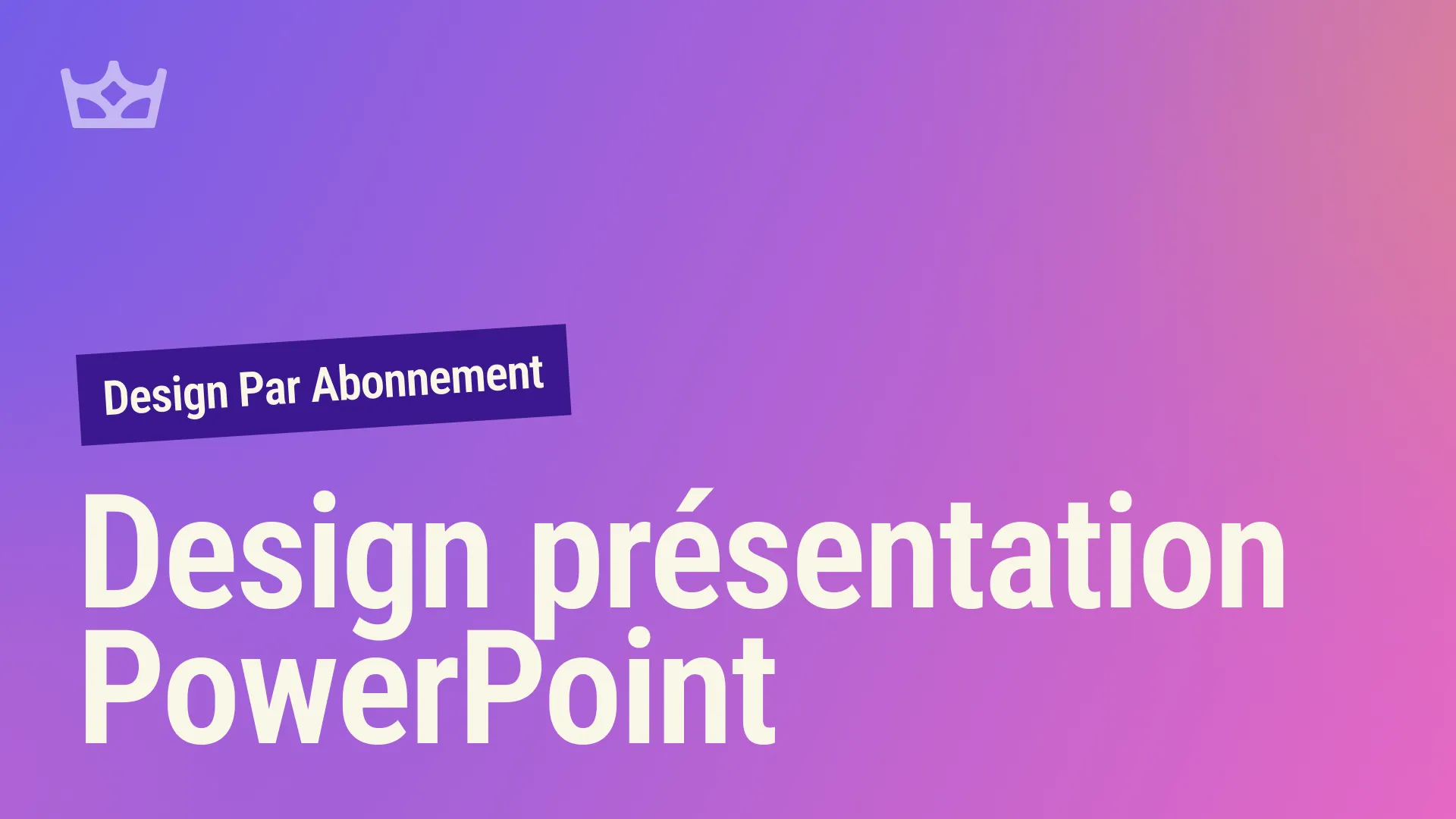 Vignette de l'article : Design présentation PowerPoint