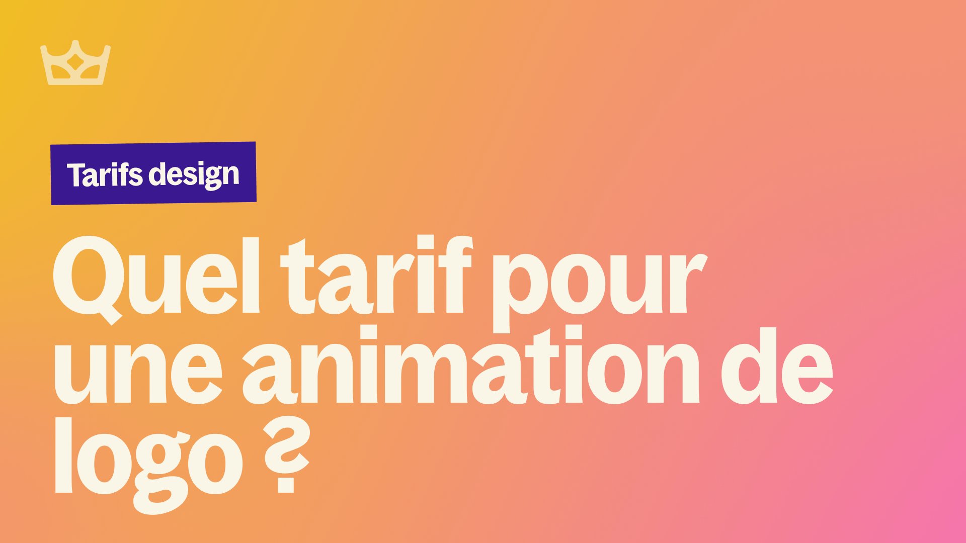 Vignette de l'article : Devis Animation Logo