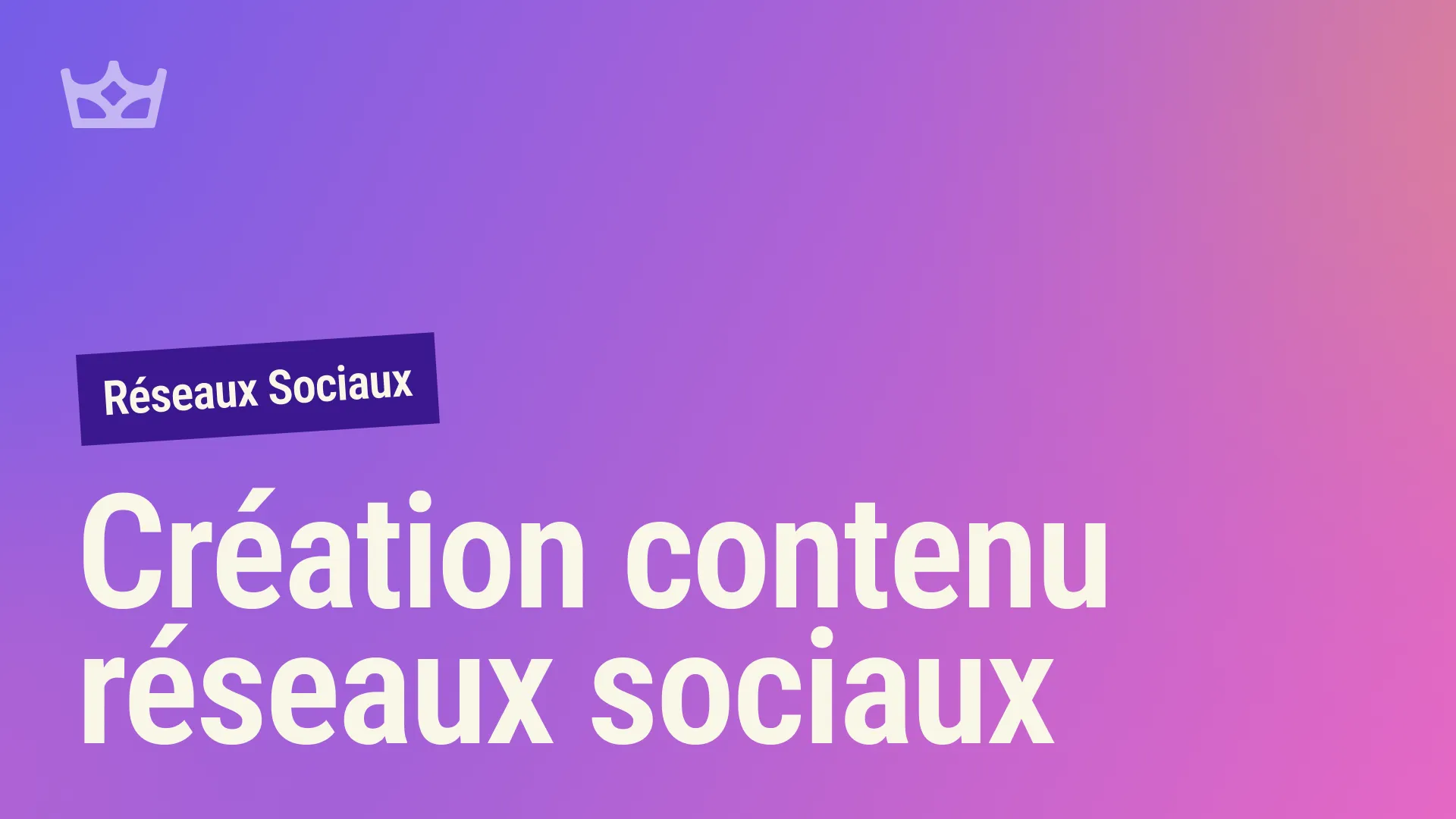 Vignette de l'article : Création contenu réseaux sociaux