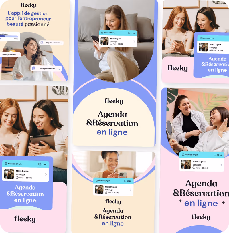 Projet Fleeky réalisé par Design Elite