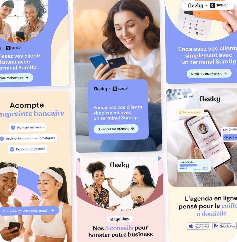 Projet Fleeky réalisé par Design Elite