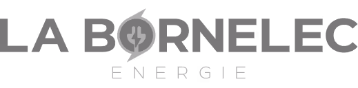 Logo La BorneElec Énergie, client de Design Elite