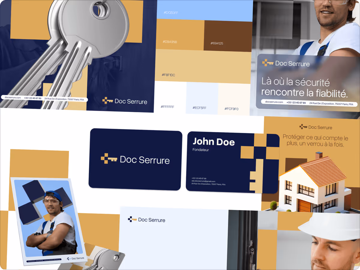 Visuel du service Conception d'identité visuelle, avantage principal