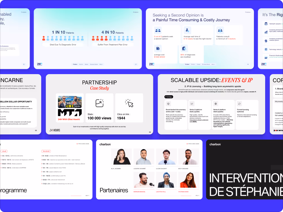Visuel du service Présentation, avantage principal