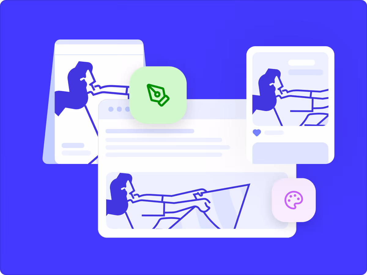 Visuel du service Illustrations, second avantage