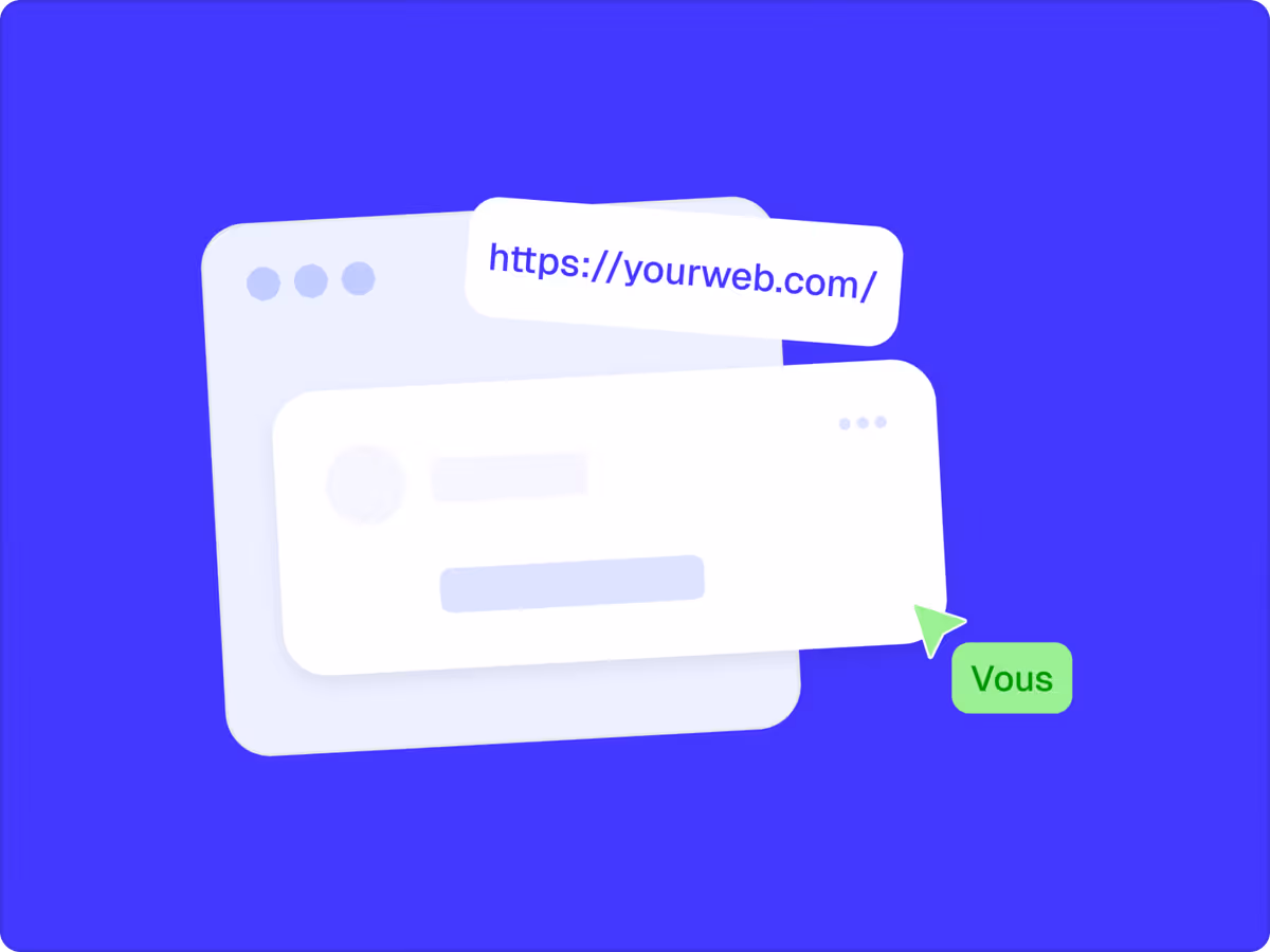 Visuel du service Site Web, second avantage