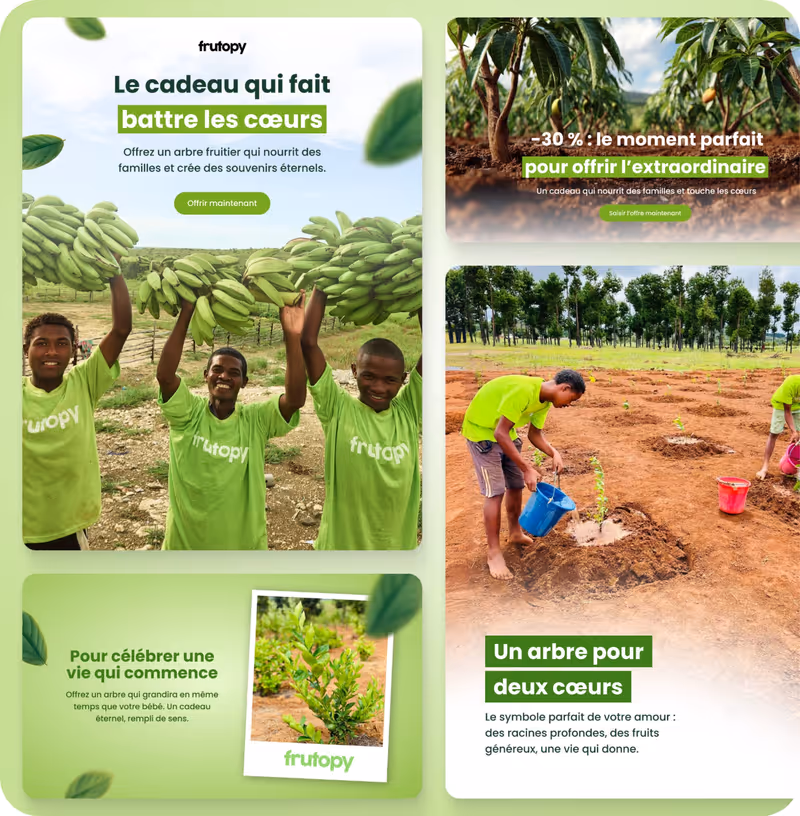 Projet Frutopy réalisé par Design Elite