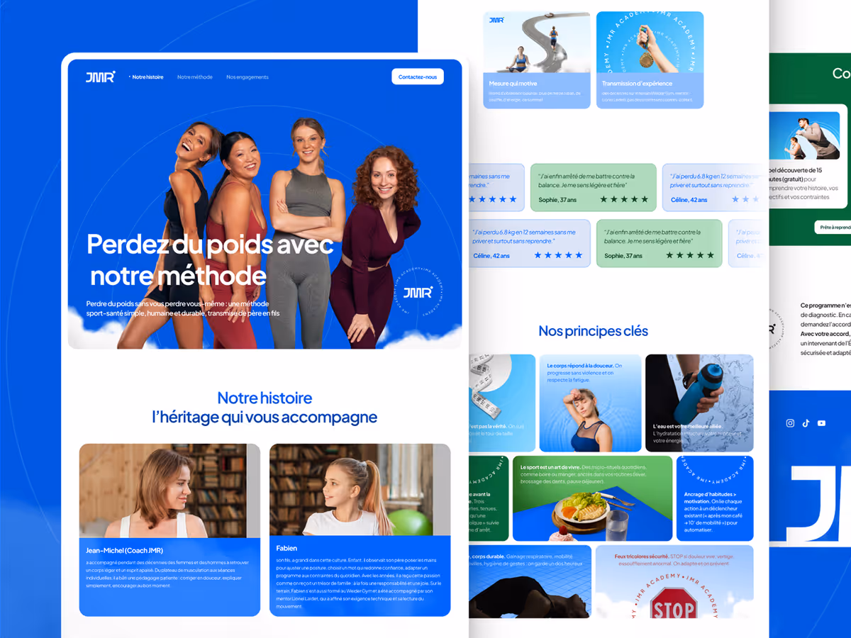 Visuel du service Webdesign, avantage principal