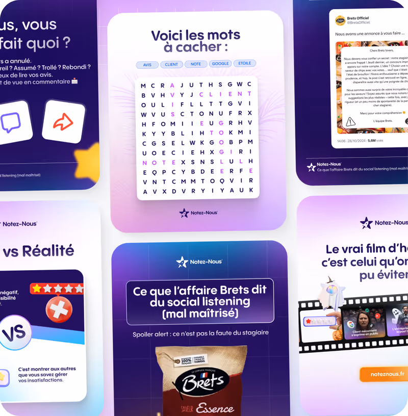 Projet Notez-Nous réalisé par Design Elite