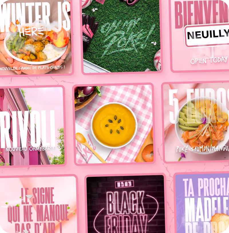 Projet Oh My Poke réalisé par Design Elite