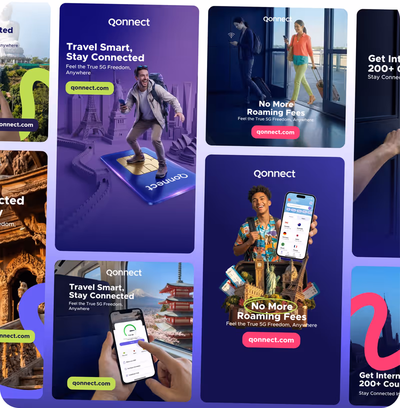 Projet Qonnect réalisé par Design Elite