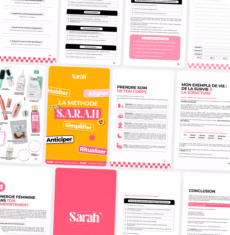 Projet Sarah réalisé par Design Elite