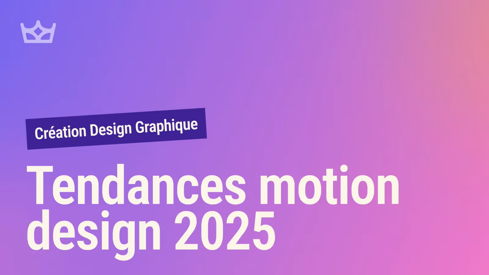 Vignette de l'article : Tendances motion design 2025